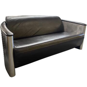 Sofa Bolton 3-Sitzer Vintage Black