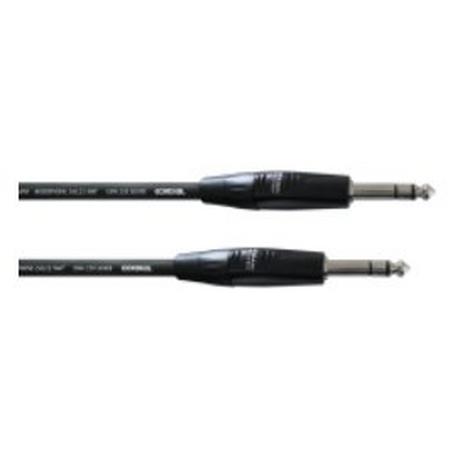 Cordial  Cordial CIM 3 VV Audio-Kabel 3 m 6.35mm Schwarz 