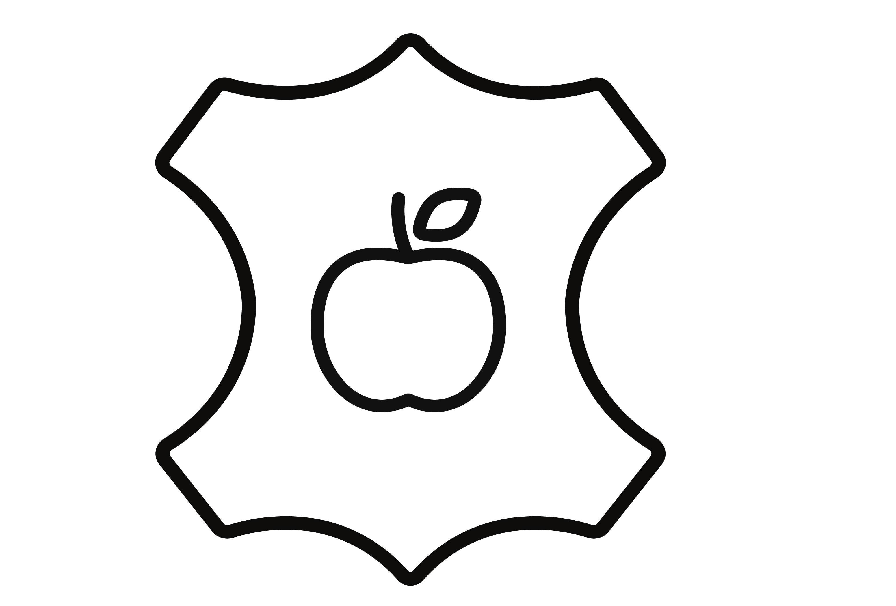 Tru Virtu CLICK & SLIDE Vegan Bio Lorkapple Portefeuille Navy Blue/Titan  