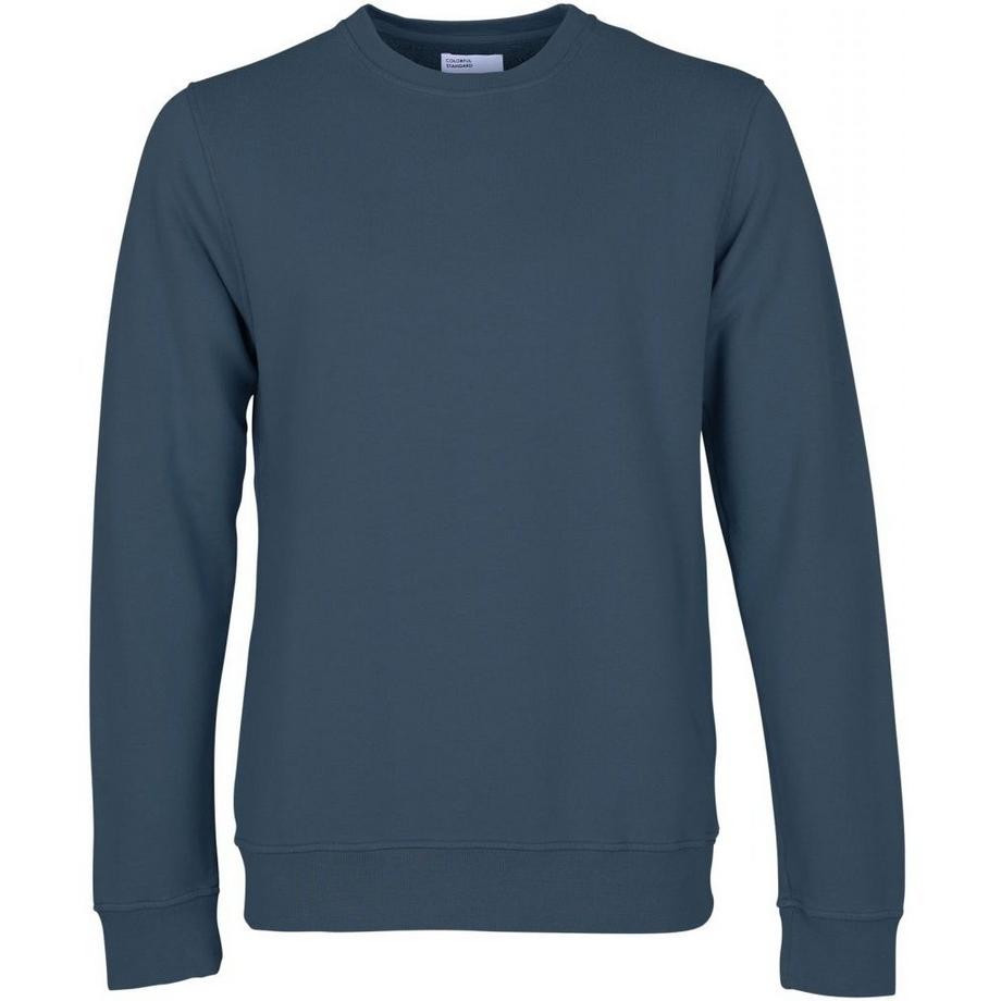 Colorful Standard Classic Organic Sweatshirt col rond petrol blue  