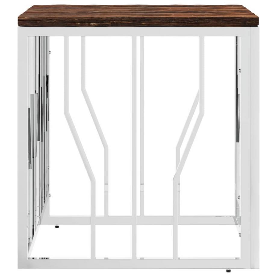 VidaXL Couchtisch edelstahl  