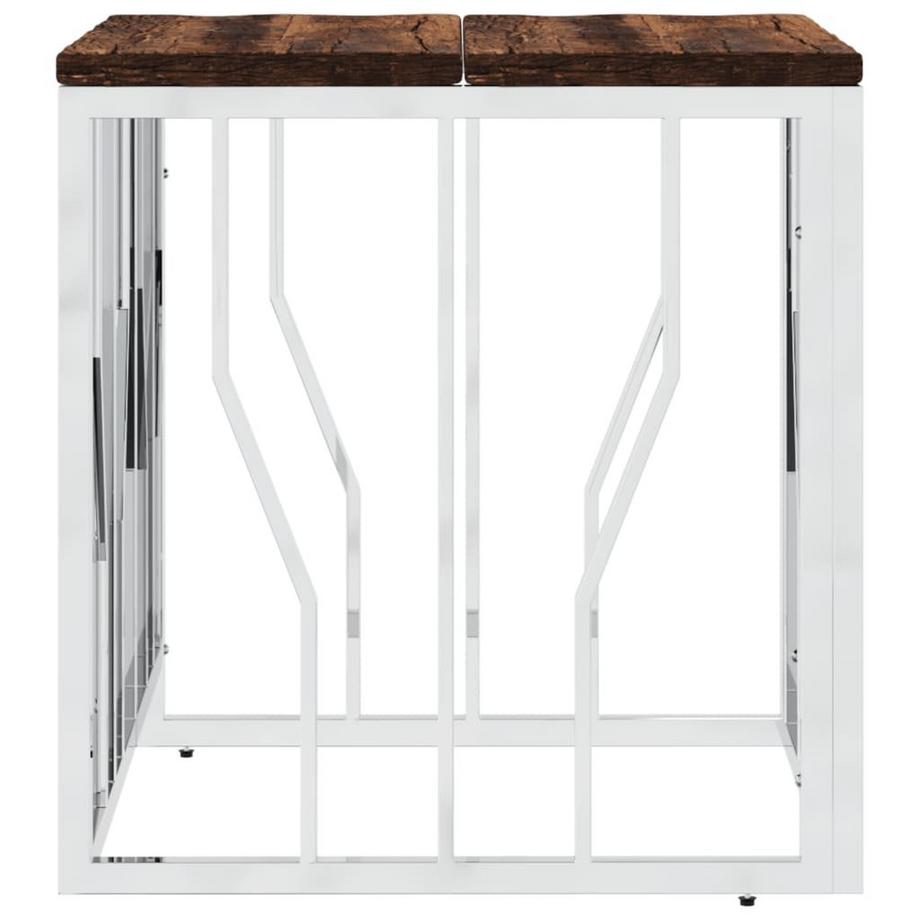 VidaXL Couchtisch edelstahl  