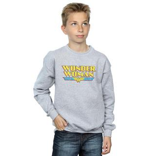 DC COMICS  Wonder Woman Crackle Logo Sweatshirt 