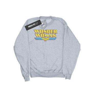 Wonder Woman Crackle Logo Sweatshirt