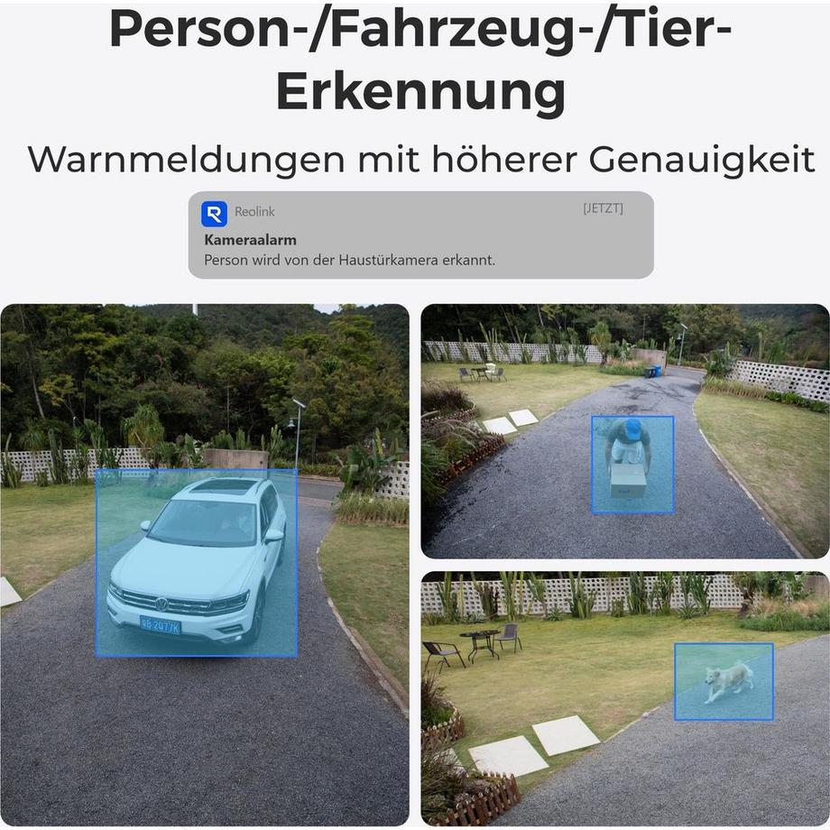 Reolink  Netzwerkkamera B330 Outdoor 2K+ Akku 