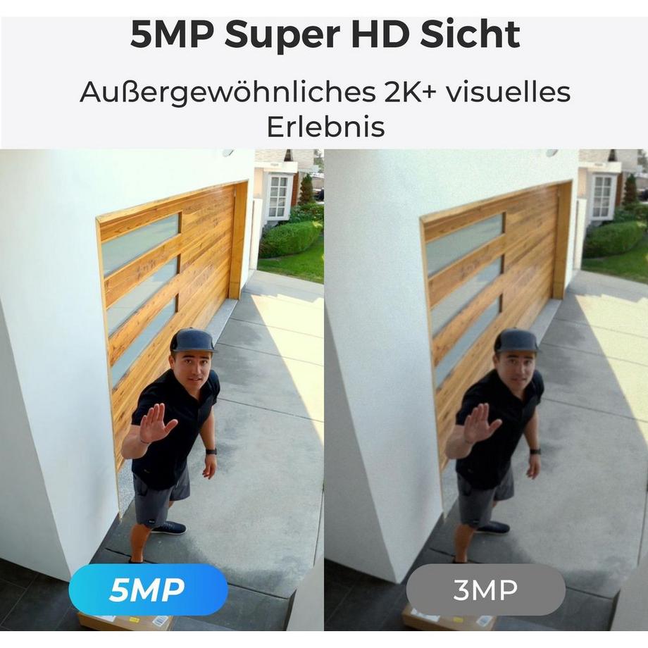 Reolink  Netzwerkkamera B330 Outdoor 2K+ Akku 