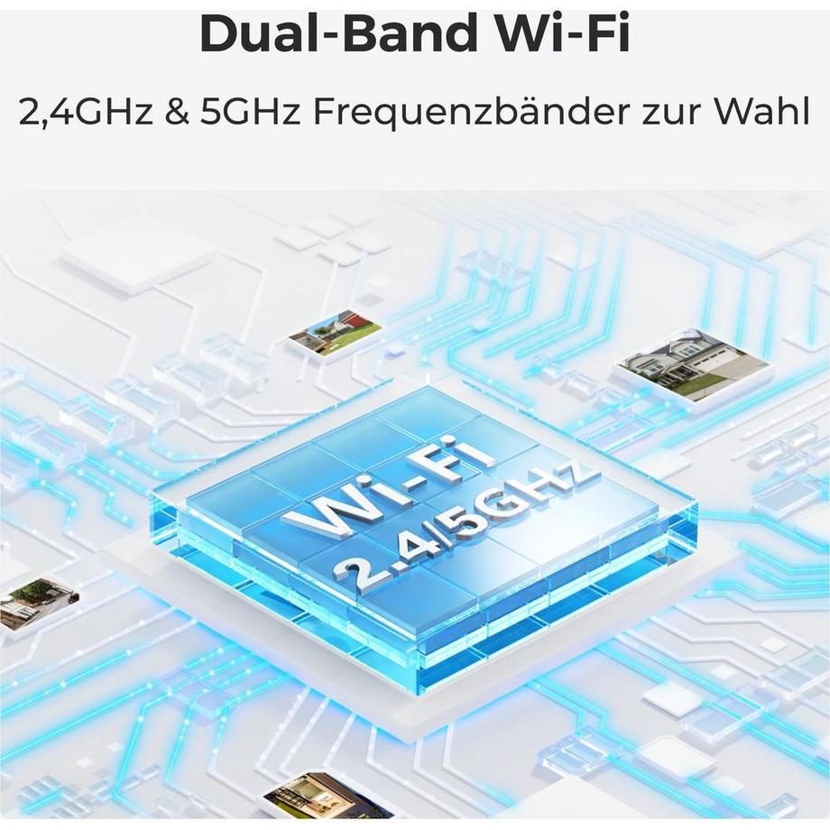 Reolink  Netzwerkkamera B330 Outdoor 2K+ Akku 