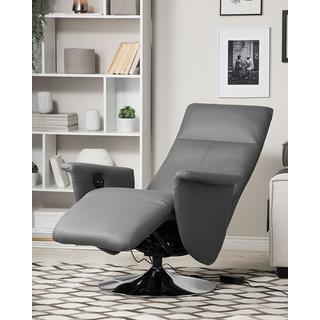 Beliani Fauteuil en Cuir PU Moderne PRIME  