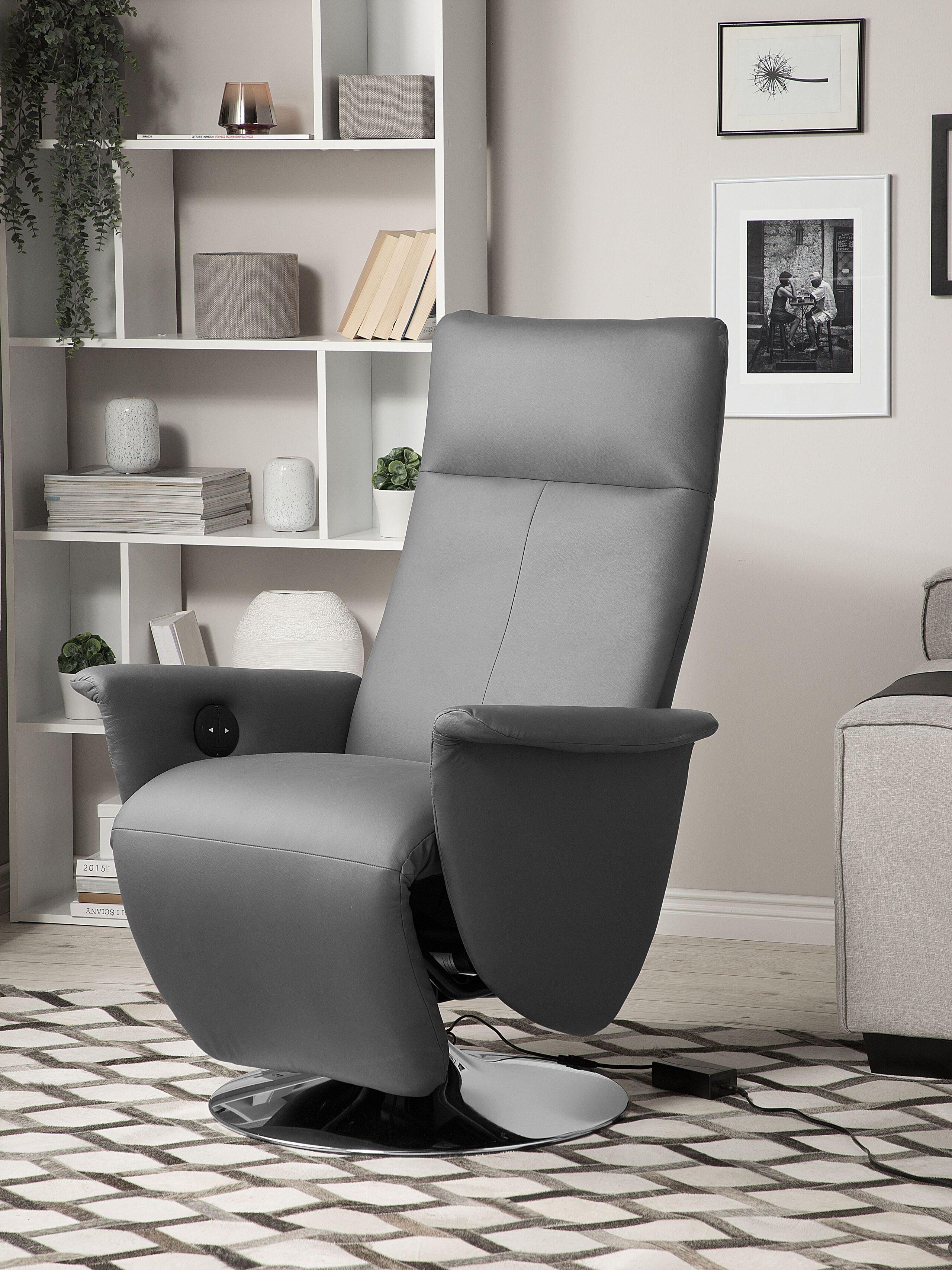 Beliani Fauteuil en Cuir PU Moderne PRIME  