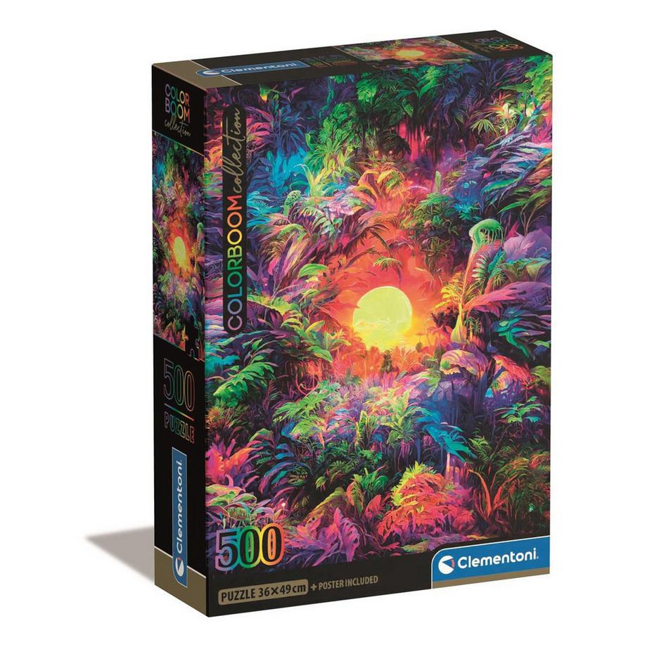Puzzle ColorBoom Psychedelic Jungle Sunrise (500Teile)