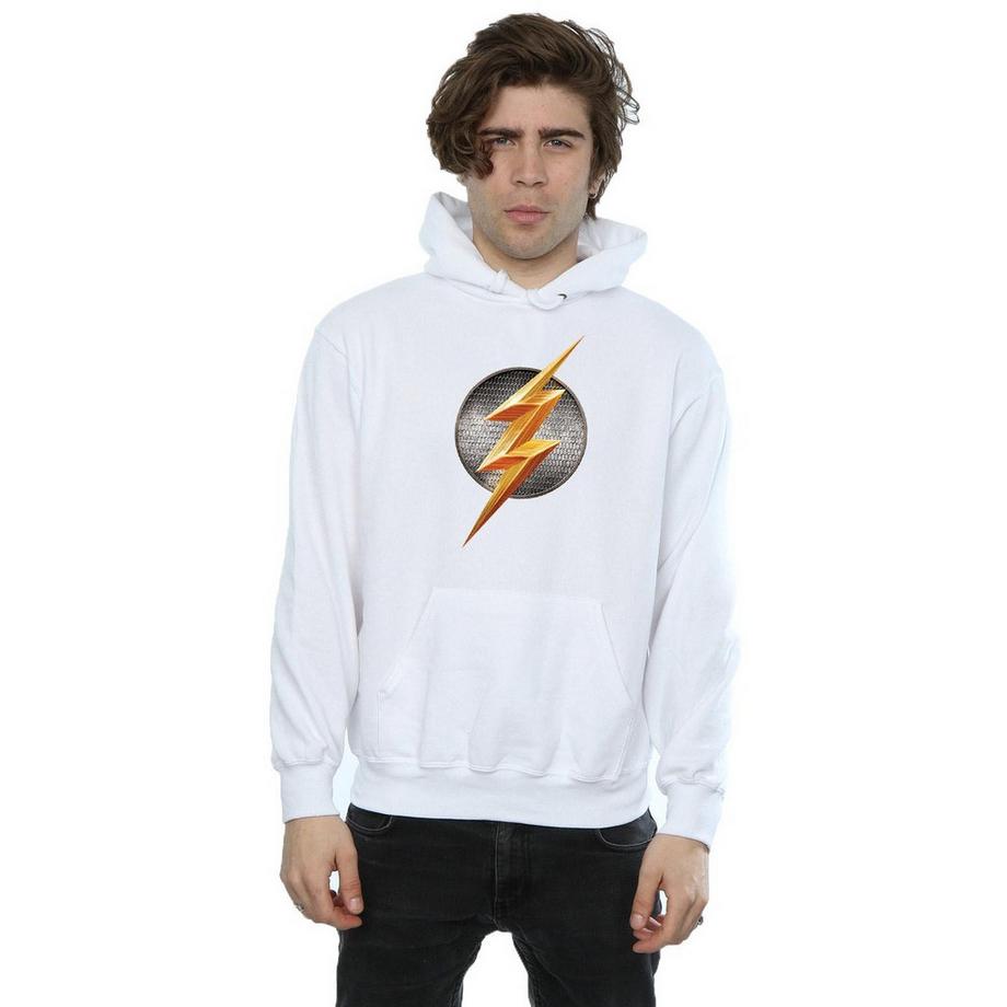 DC COMICS Justice League The Flash Logo Sweat à Capuche  