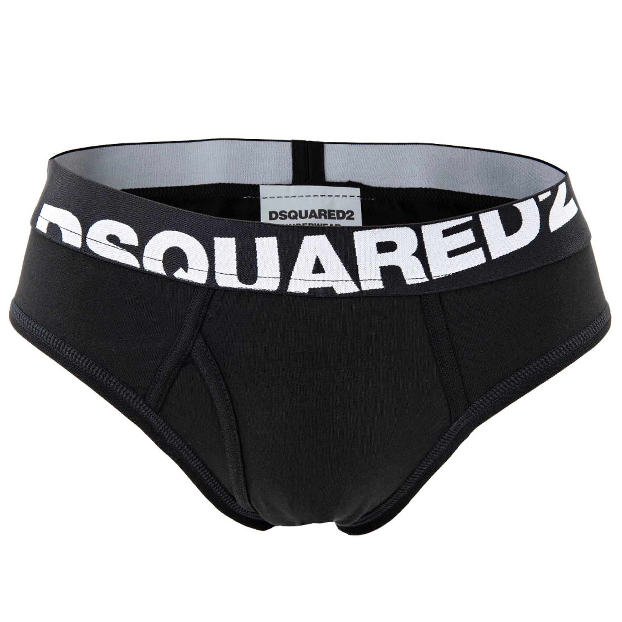 DSQUARED2  slip homme - paquet de 2 