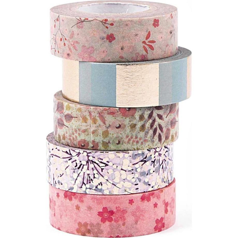 Ruban washi bouquet