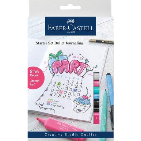 Faber-Castell FABER-CASTELL PITT Artist Pen Starter Set Bullet Journaling  