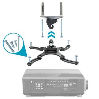 Tectake  Support vidéoprojecteur universel avec rotule 