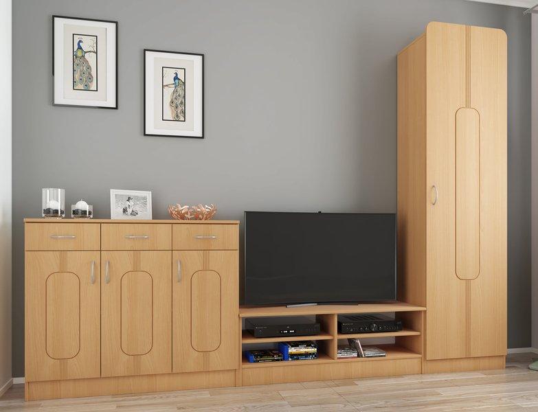 VCM Holz Wandspiegel | für Badezimmer oder Flur geeignet | Maße: H. 90 x B. 50 x T. 2 cm | Wandspiegel mit Ablage - Balia  