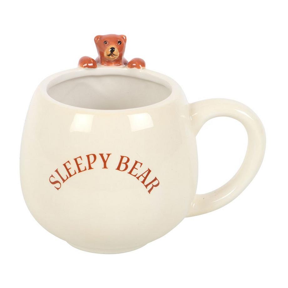 Kaffeebecher Sleepy Bear, Rund