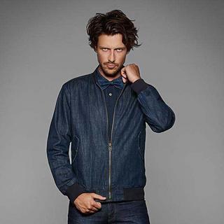 B and C Supremacy Veste Bomber en Denim  