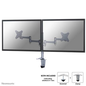 FPMA-D1330DSILVER Braccio per monitor 10-27"