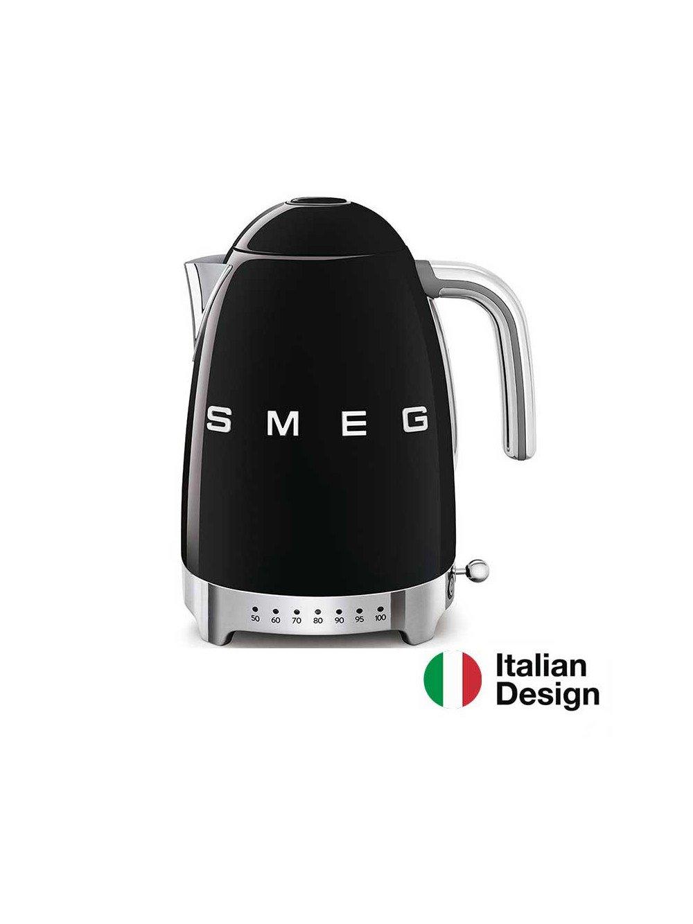 SMEG SMEG Estetica Anni '50 Bollitore Nero - Temperatura variabile  