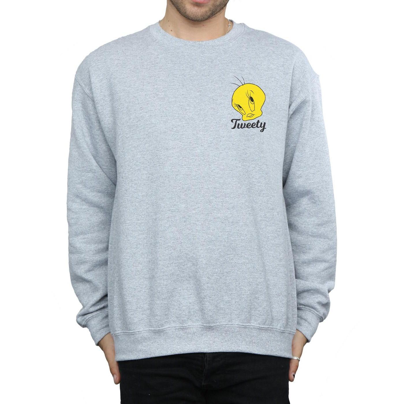 LOONEY TUNES  Tweety Pie Head Sweatshirt 