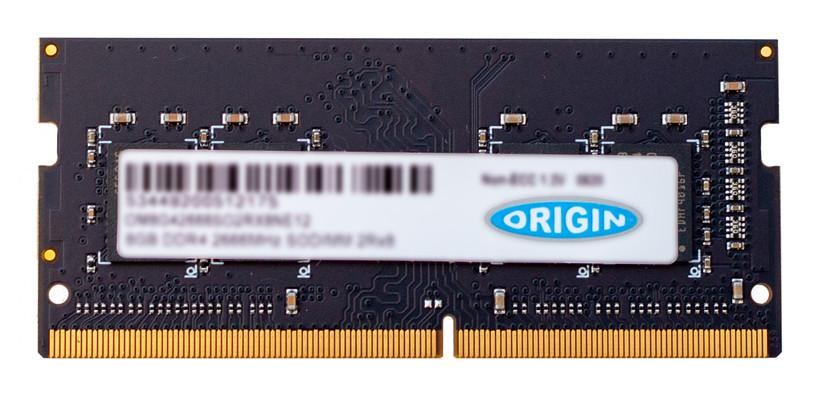 ORIGIN STORAGE  16GB DDR4 2666MHz SODIMM 2RX8 Non-ECC 1.2V memoria 1 x 16 GB 