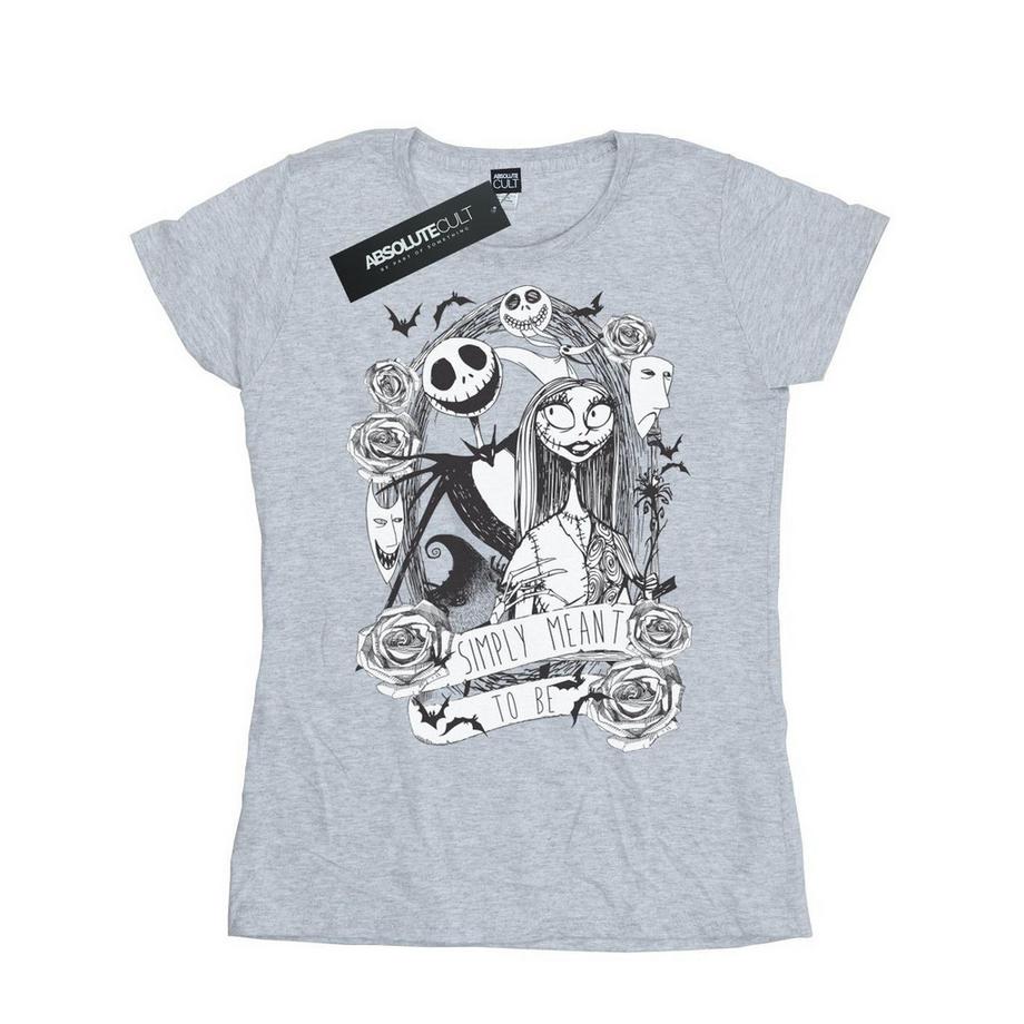 Tshirt NIGHTMARE BEFORE CHRISTMAS SIMPLY MEANT TO BE