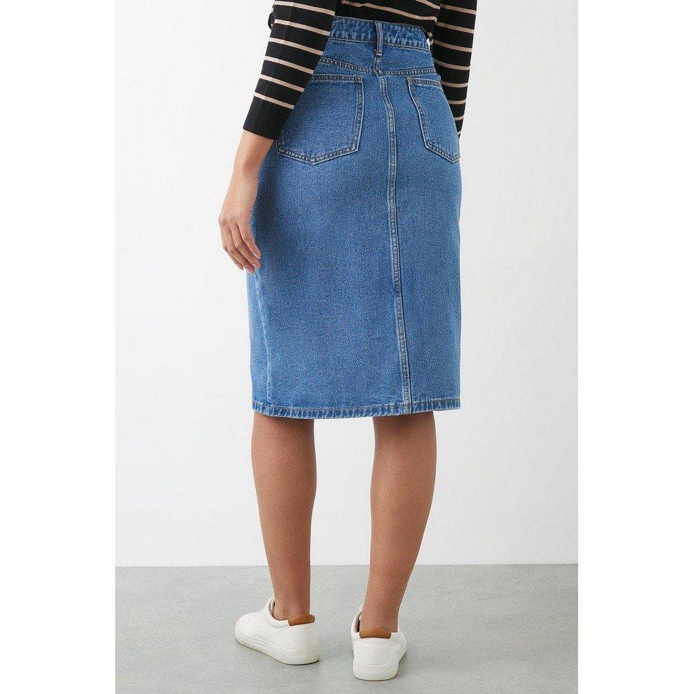 Dorothy Perkins Gonna Midi in Denim  