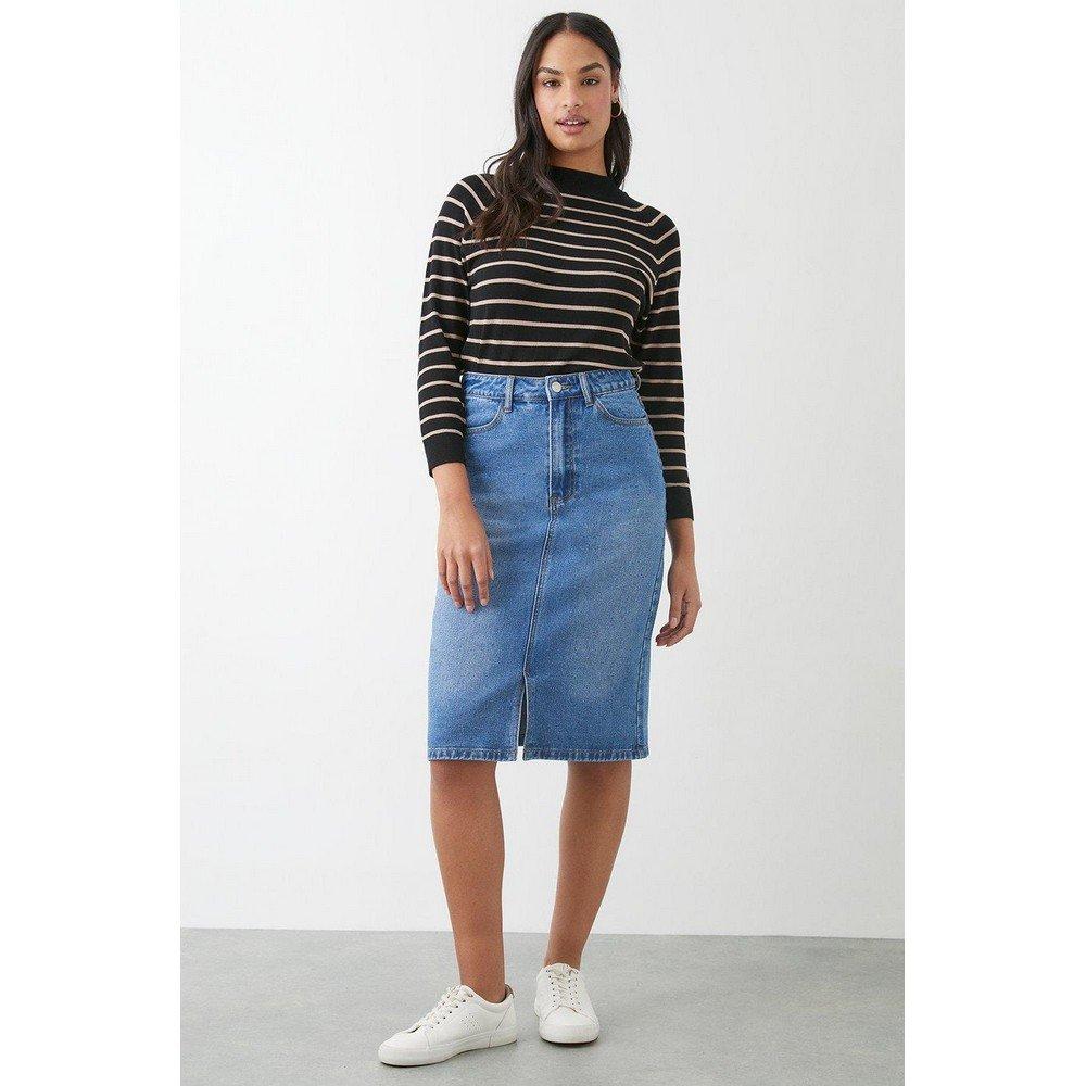Dorothy Perkins Gonna Midi in Denim  
