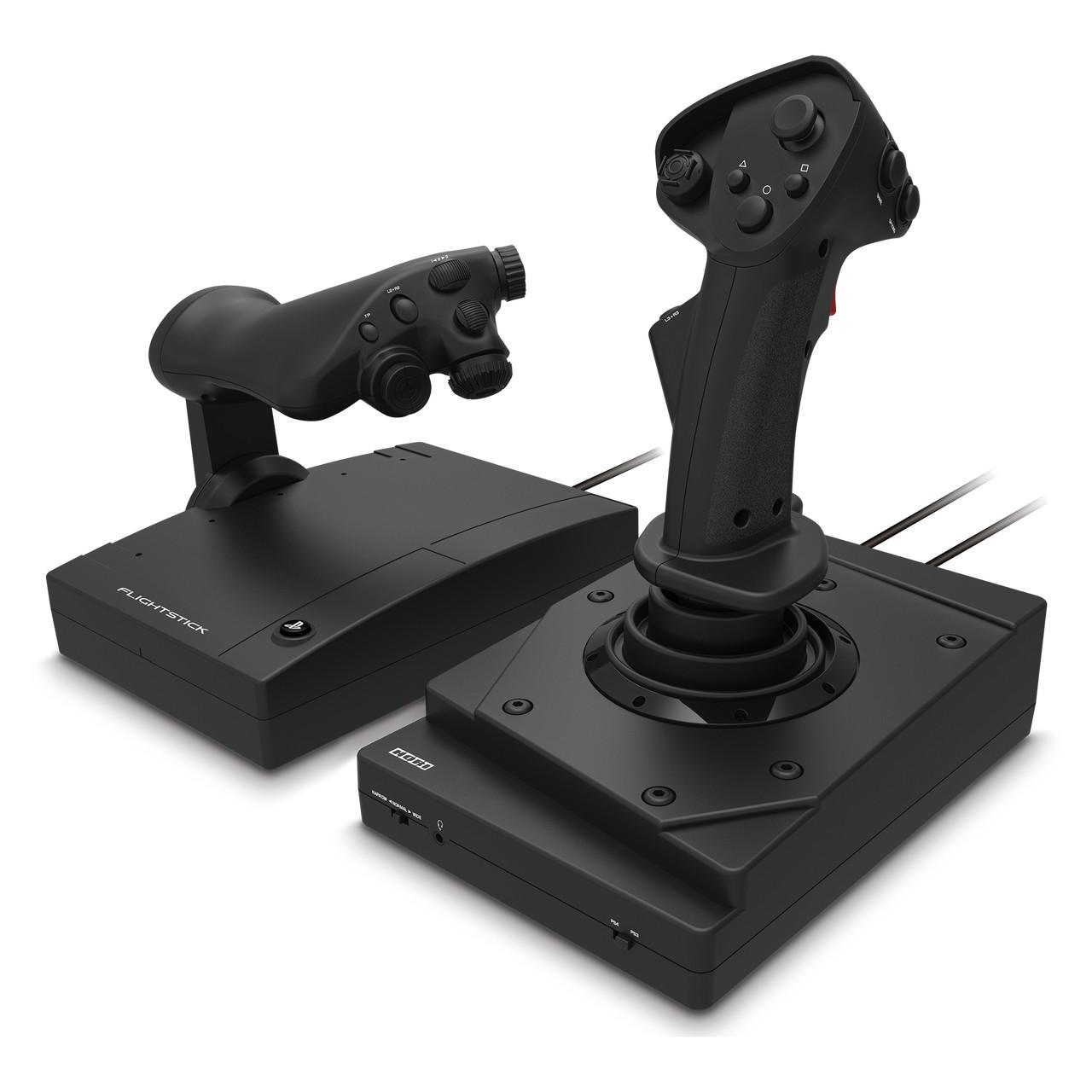 Hori  PS4-144E Gaming-Controller Schwarz Joystick Analog PC, PlayStation 4, Playstation 3 