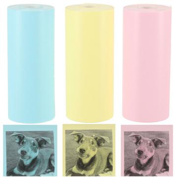 Rotoli di carta termica per mini stampante 5.7cmx3m 3 pz colore