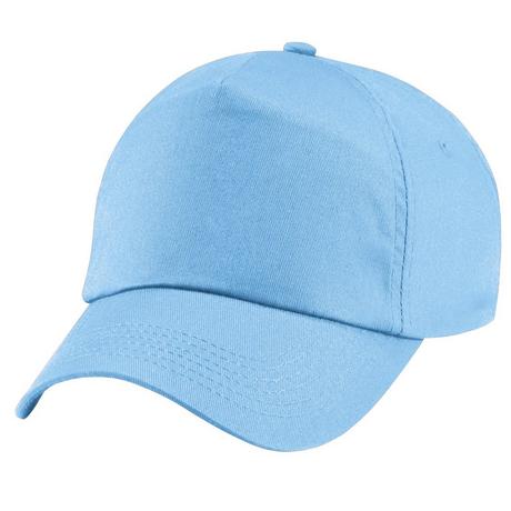 Beechfield  Plain Junior Original 5-Panel Baseball Cap 