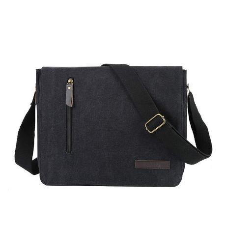 Only-bags.store  Messenger Bag aus Segeltuch Umhängetasche Umhängetasche für Laptop Vintage für Arbeit Freizeit 