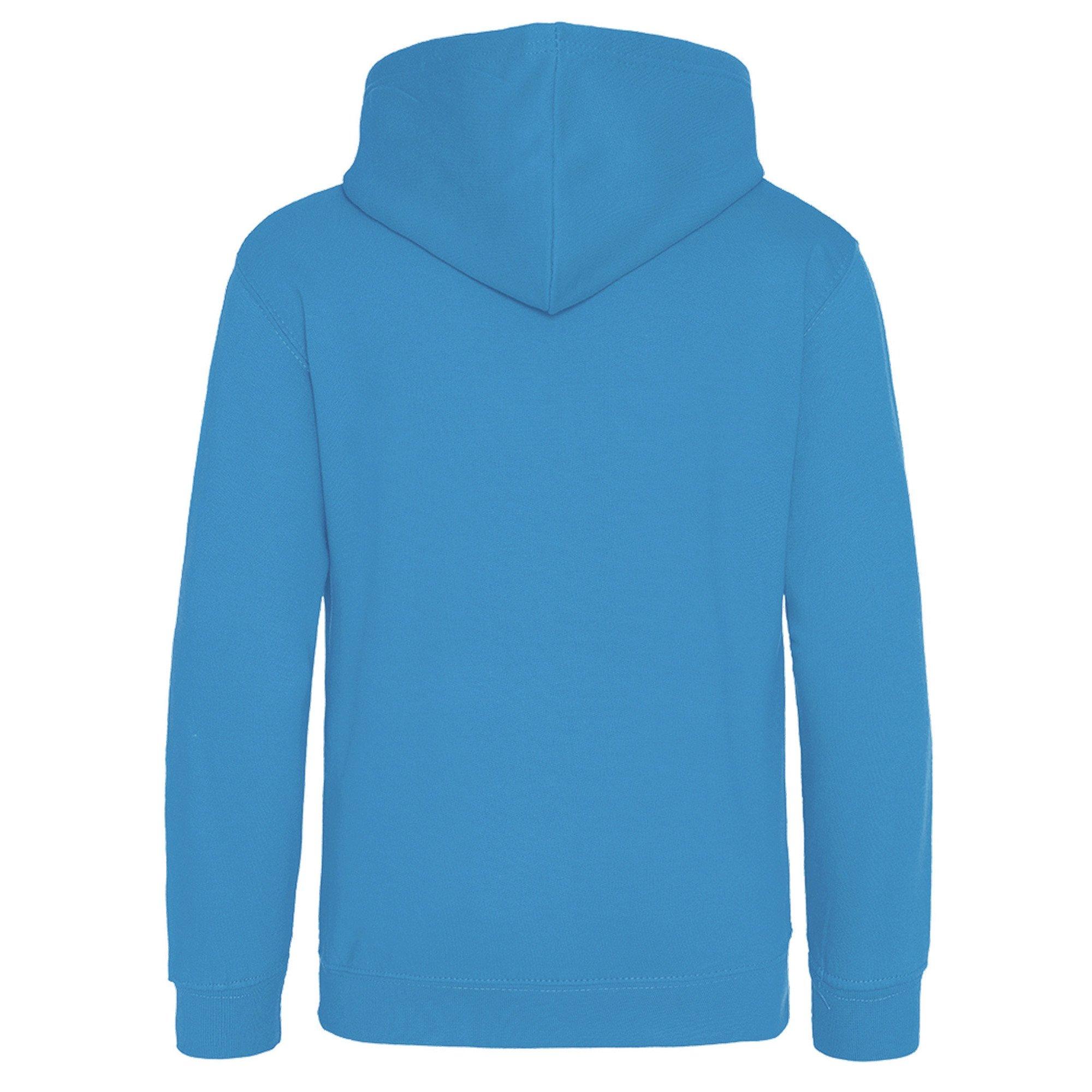 AWDis  Sweatshirt à capuche et fermeture zippée 