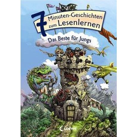 Leselöwen - Das Original - 7-Minuten-Geschichten zum Lesenlernen - Das Beste für Jungs Loewe Erstlesebücher (Hrsg.) Gebundene Ausgabe 