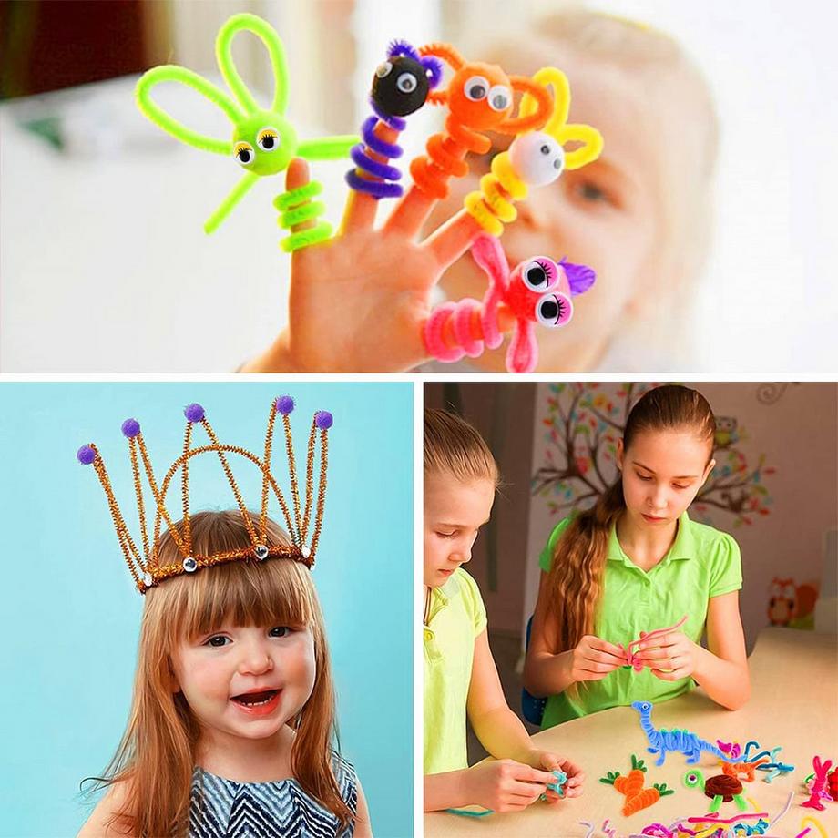 Activity-board  Bastelsets für Kinder Bastelmaterial in Bastelkoffern, DIY-Bastelzubehör Bastelbedarf Materialset 