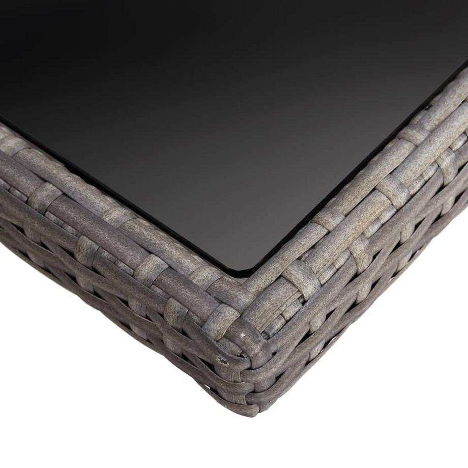 VidaXL Esstisch poly-rattan  