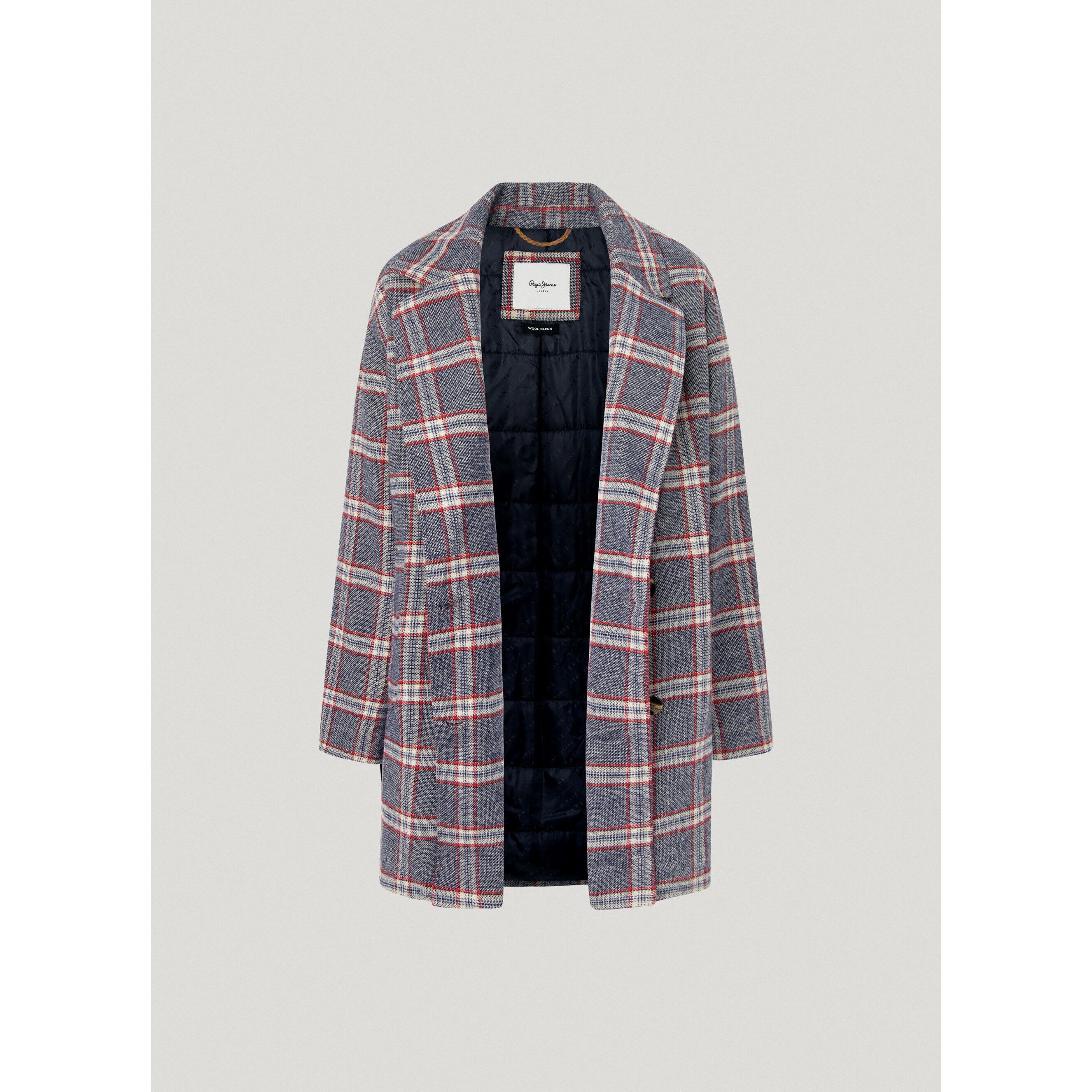 Pepe Jeans London Billy Tailored Fit Mantel  