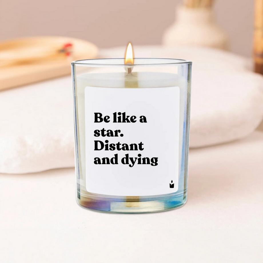 CandleHand Duftkerze Woody Be like a star. Distant and dying  