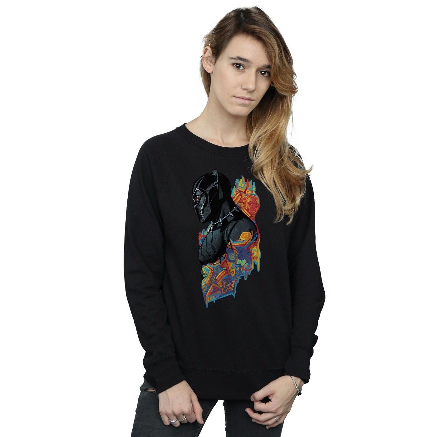 MARVEL  Sweatshirt profilé Panthère noire 