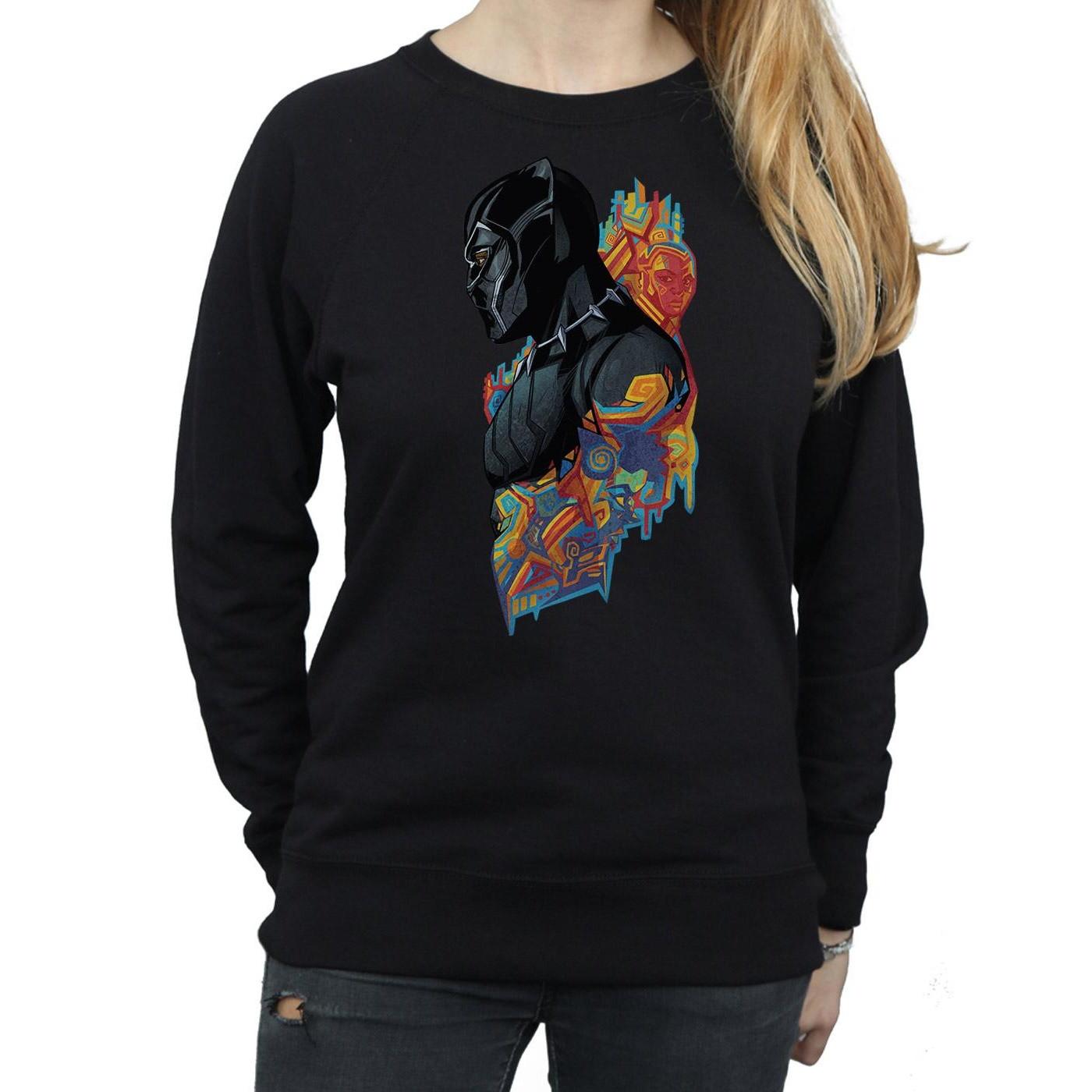 MARVEL  Sweatshirt profilé Panthère noire 