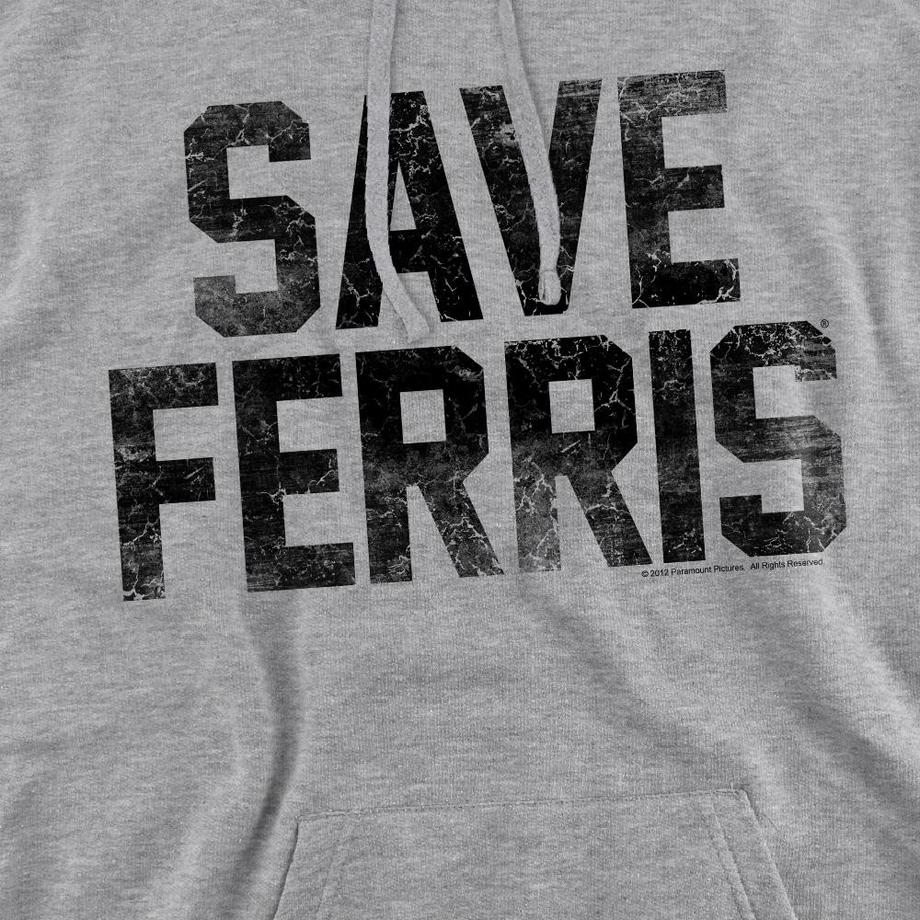 Ferris Bueller´s Day Off Ferris Bueller's Day Off Felpa con cappuccio Save Ferris  
