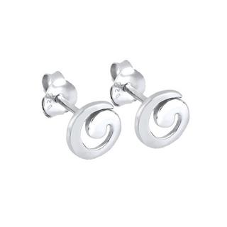 Elli  Boucles d'Oreilles Spirale Géo Basique Ludique 