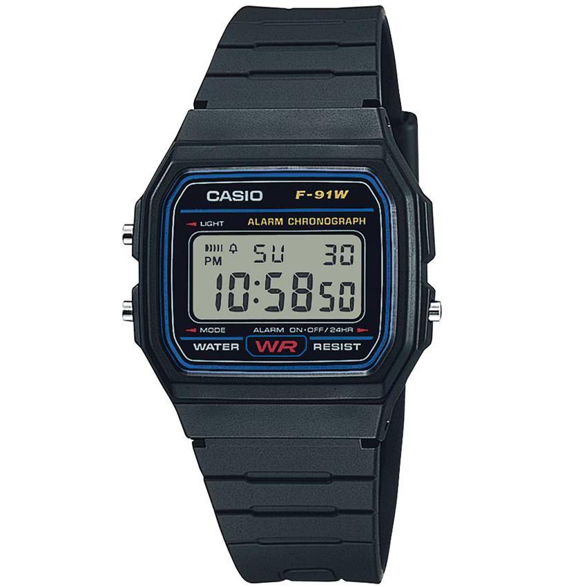 CASIO  Collecttion F-91W-1YER Timeless 