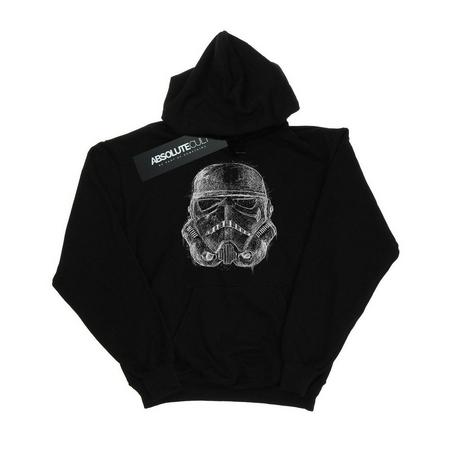 STAR WARS  Sweat à capuche STORMTROOPER SCRIBBLE HELMET 