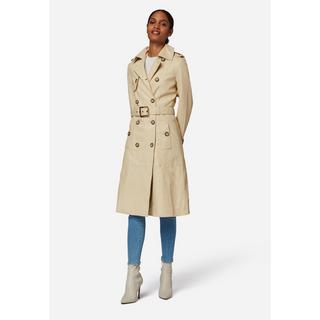 RICANO  Cappotto in pelle per donna Gloria, trench avec col revers 