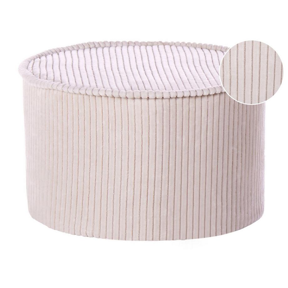 Beliani Pouf en Velours Boho ZIKRIA  