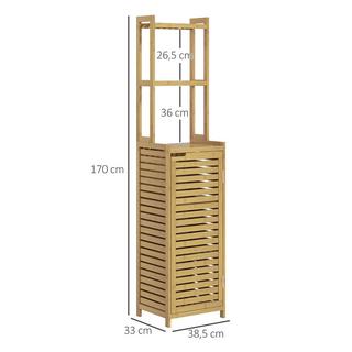 HOMCOM Armoire de salle de bain  