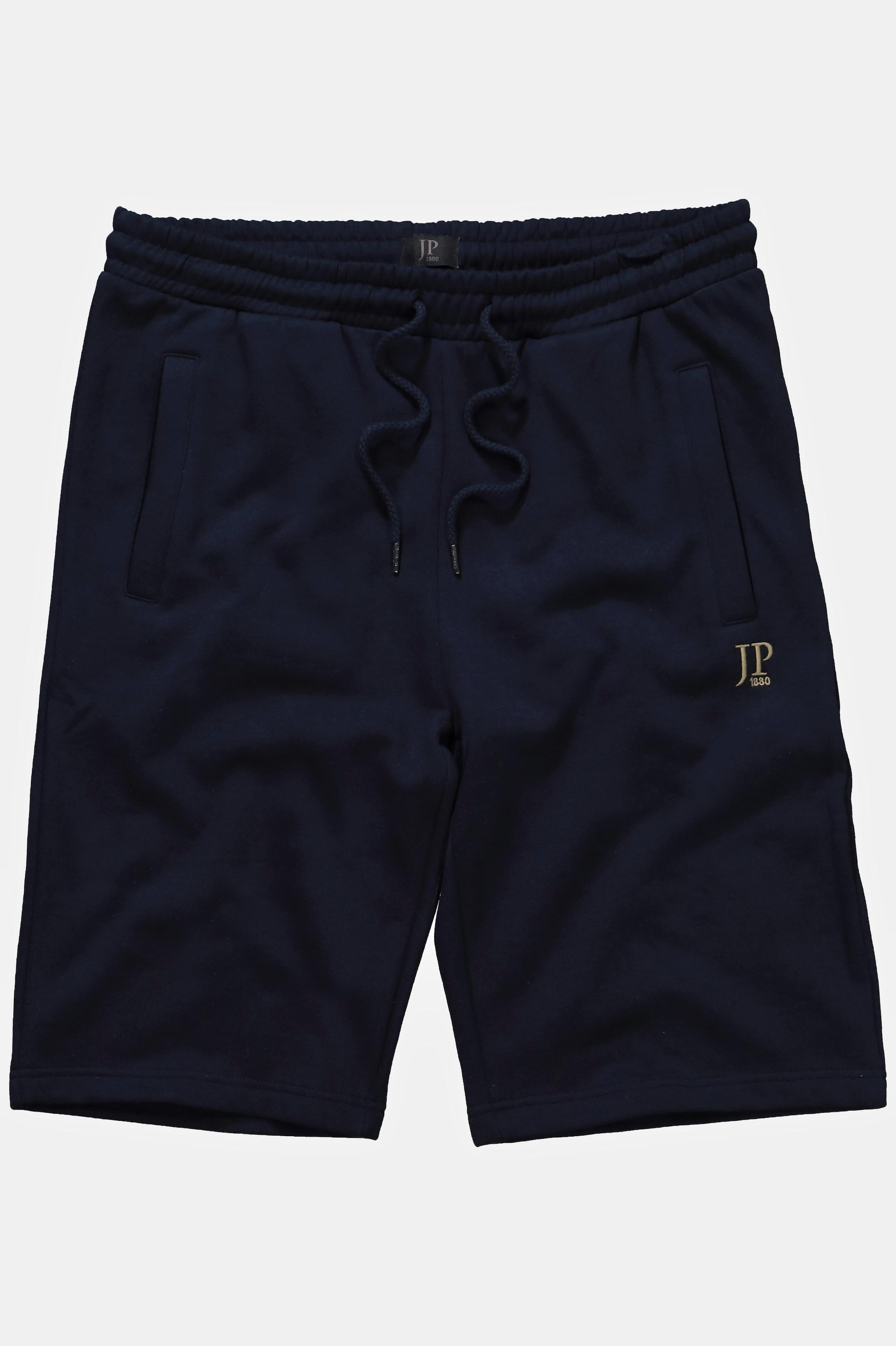 JP1880  Bermuda collection Basic. Short de jogging marine foncé 