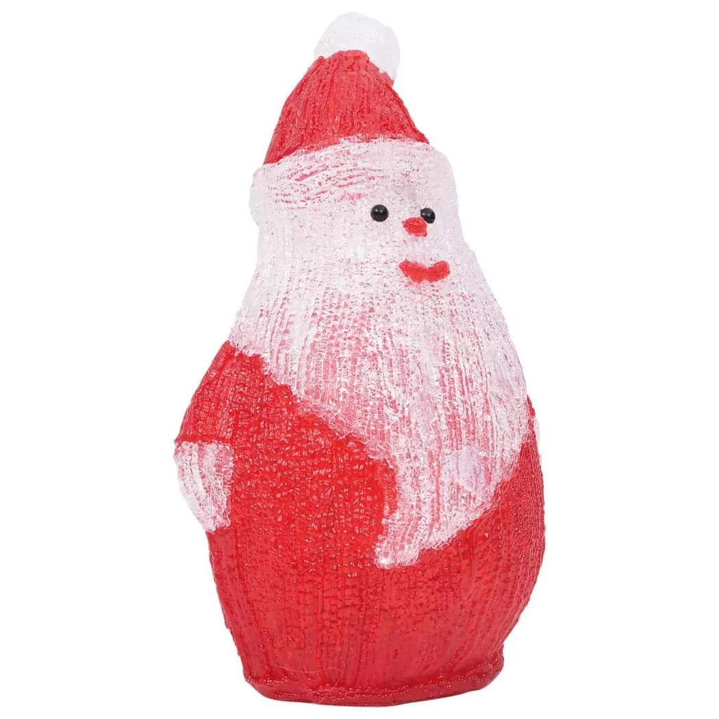 VidaXL - Weihnachtsmannfigur, One Size, Rot Bunt